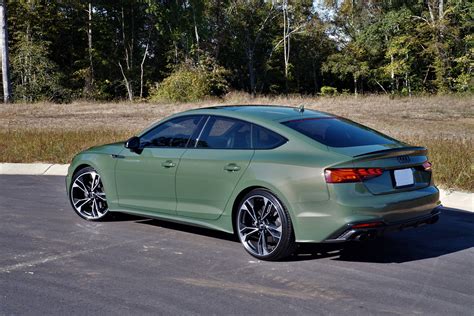 2021 Audi A5 Sportback In Awesome Spec District Green Black O