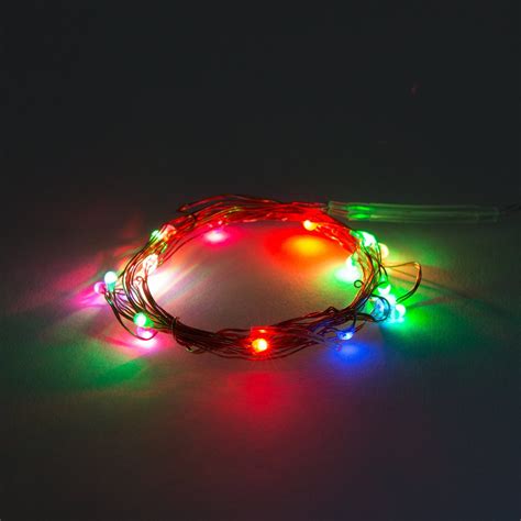 6 Foot Battery Operated Led Fairy Lights Waterproof With 20
