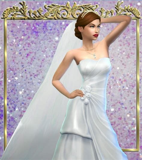 Long Wedding Veil At Mythical Sims Sims 4 Updates