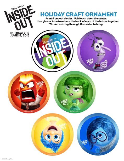 Inside Out Character Printables Printable Word Searches