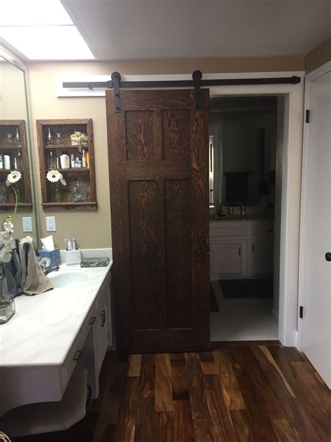 Barn Door Framed Bathroom Mirror Bathroom Mirror Barn Door