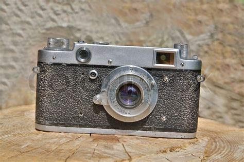 Old fashioned camera is in good shape | Stock Photo | Colourbox