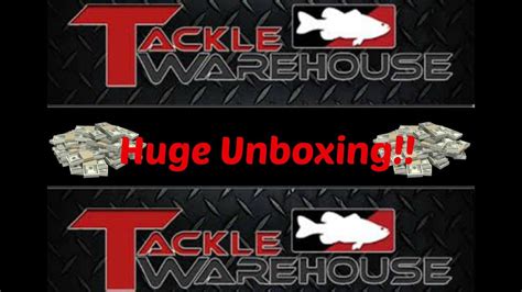 Tackle Warehouse Unboxing HUGE Order YouTube
