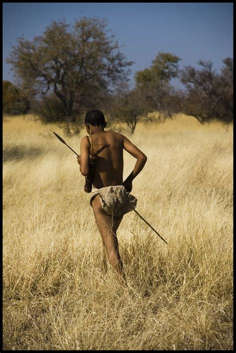 Out In The Bush Kalahari Namibia The Ju Hoansi Bushmen O Flickr