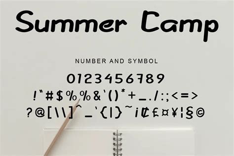 Summer Camp Font Upfonts
