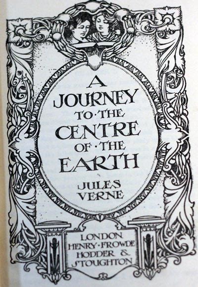 Journey To The Center Of The Earth Jules Verne 1911 Gohd Books