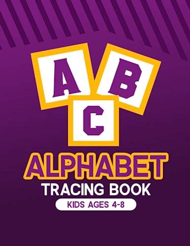 Abc Alphabet Tracing Book Kids Ages 4 8 A Z Alphabet Alphabet Tracing