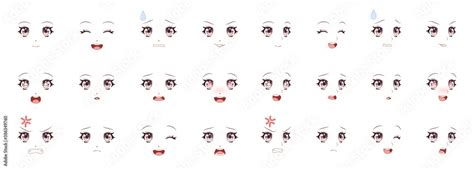 Facial Expressions And Emotions Anime