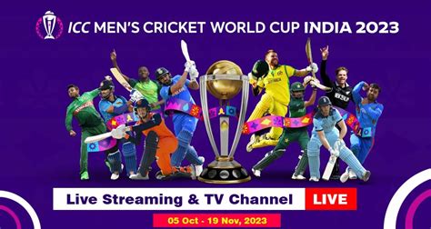 Icc Cricket World Cup 2023 Live Tv Channel And Streaming App For Mobile