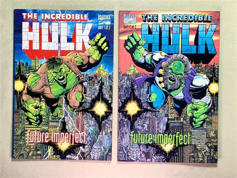 Set The Incredible Hulk Future Imperfect Complete Prestige Format Parts 1 2 Marvel Comics 1992