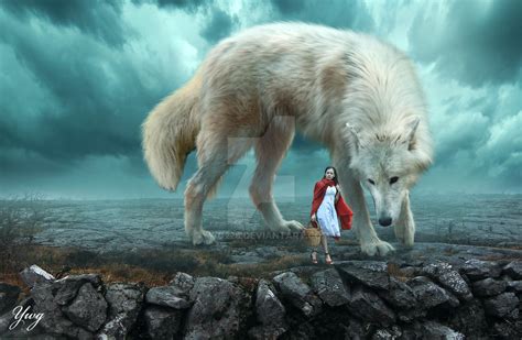 A Big Wolf Photoshop Manipulation By Ywg228 On Deviantart