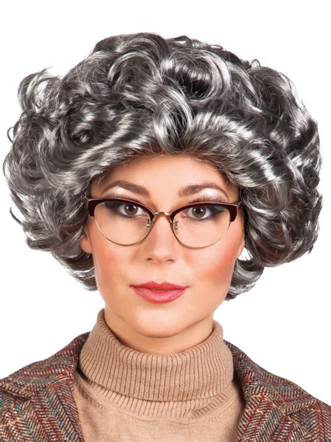 agatha granny wig party nutters