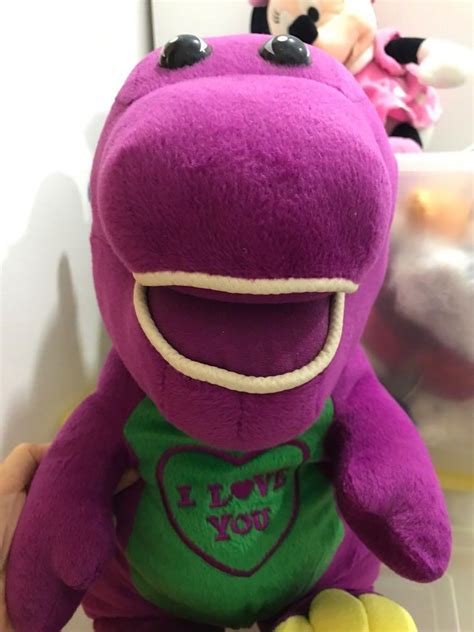 Barney Plush Toy Hobbies And Toys Toys And Games On Carousell