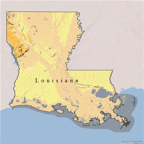 Louisiana Geology And Faults