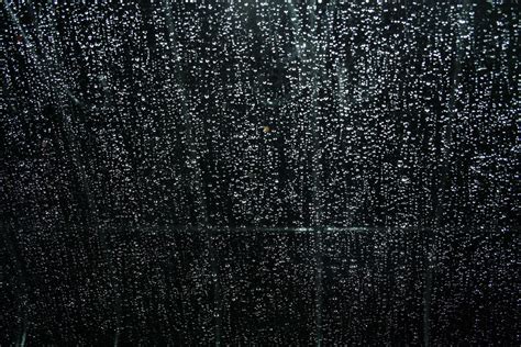 Rain Window Rain Window Night Rain Drops Wallpaper