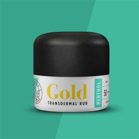 Cannariginals Gold Menthol Transdermal Rub Leafly