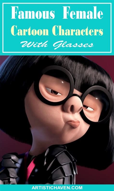 20 Famous Female Cartoon Characters With Glasses Female Cartoon