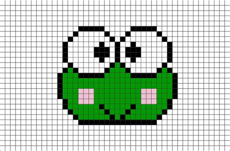 Step By Step Guide To Make A Cute Frog Pixel Art Grid