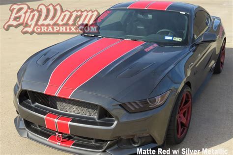 2015 2017 Mustang 6g Full Length Stripes Kit