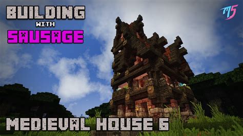 Minecraft Building With Sausage Medieval House 6 New World