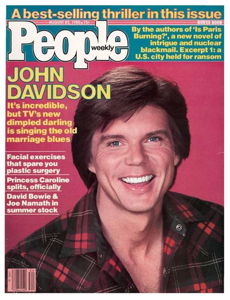 John Davidson John Davidson People Magazine Celebrities Male