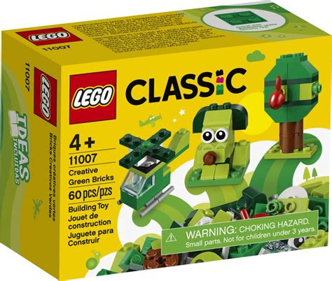 Lego® Classic Creative Green Bricks 11007 Building Toy Kit For Kids