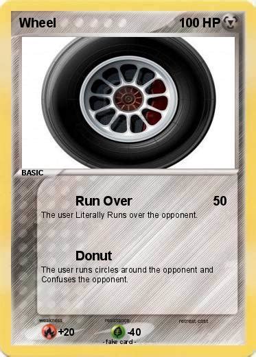 Pokémon Wheel 33 33 Run Over My Pokemon Card