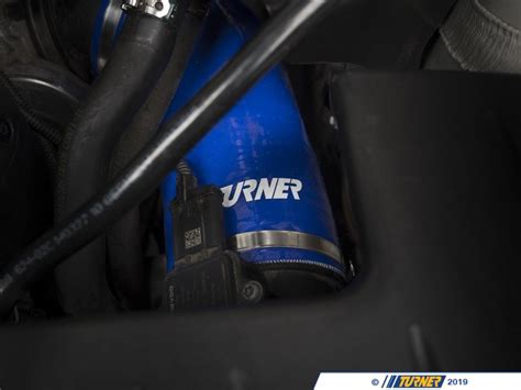 006655TMS02 Turner Motorsport N52 Silicone Intake Boot Blue E8x