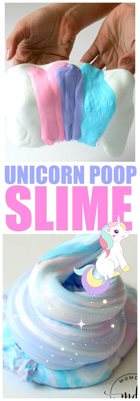 Unicorn Poop Slime Updated Momdot