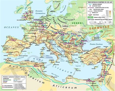 Mapa Detallado De La Antigua Roma Mapa Detallado De La Antigua Roma