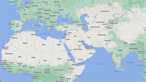 Where Is Ninevah Located Location Map Of Ninevah Iraq