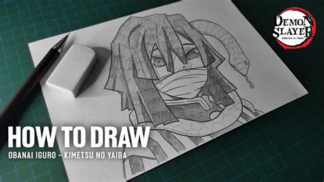 How To Draw Obanai Iguro Kimetsu No Yaiba Step By Step For