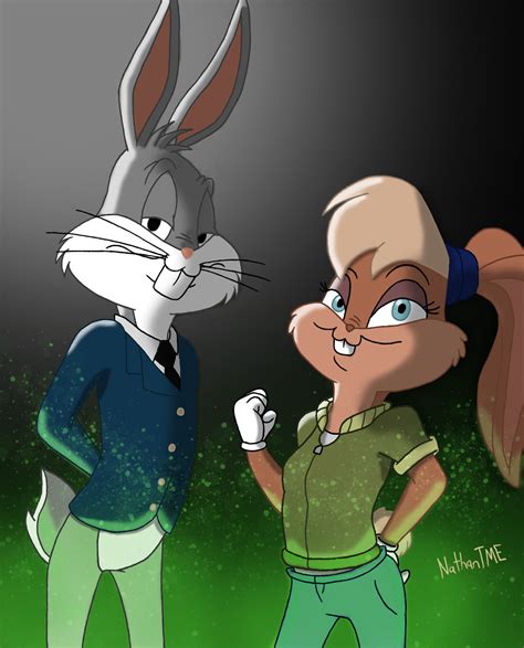 Artstation Bugs And Lola Bunny