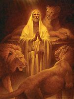 Image result for THE ANGEL PROTECTS DANIEL IN THE LION'S DEN