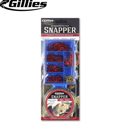 Gillies Tackle Kit Snapper Pack Compleat Angler Camping World