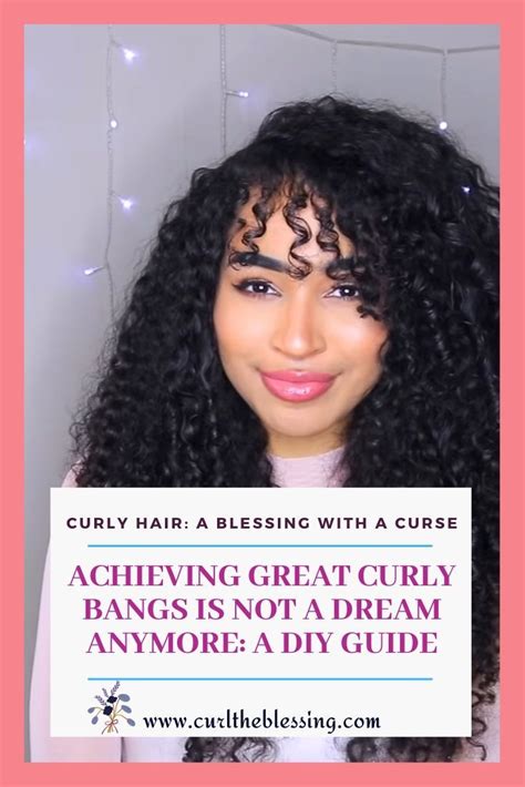 Achieving Great Curly Bangs Is Not A Dream Anymore A Diy Guide Short Hair With Bangs Curly