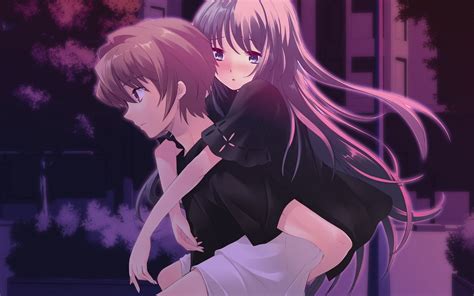 Cute Couple Anime Wallpaper Hd Zflas