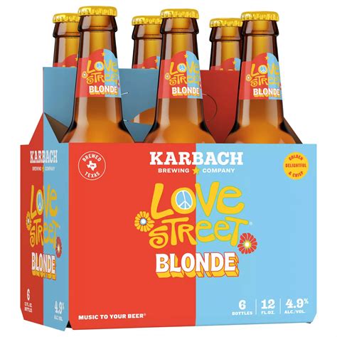 Karbach Love Street Kolsch Style Blonde Beer 12 Oz Bottles Shop Beer At H E B