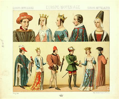 Ancient European Fashion And Lifestyle In The Middle Ages Q6