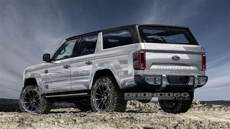 2020 Ford Bronco Sharply Rendered As Four Door Removable Roof