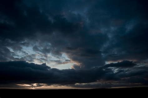 Dark Cloudy Sky Free Stock Photo By Bjorgvin On