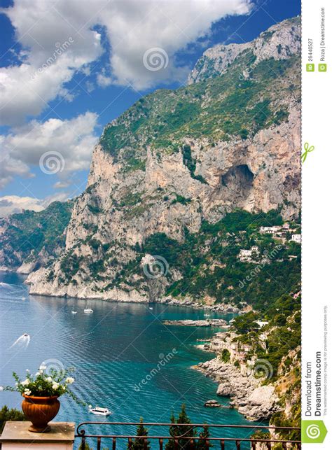 Capri Italy Stock Image Image Of Island Scenics Travel