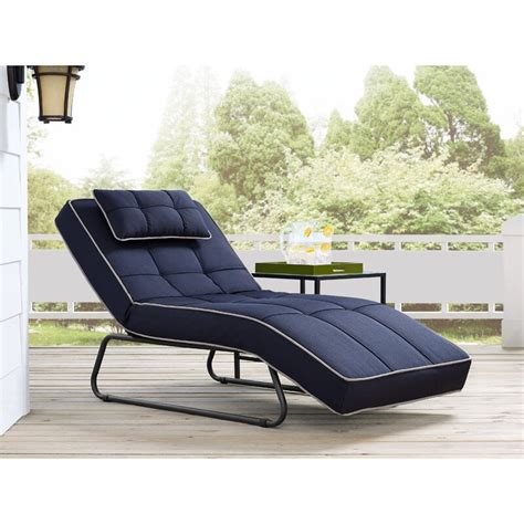 Latitude Run Andrew Reclining Chaise Lounge With Cushion The Best