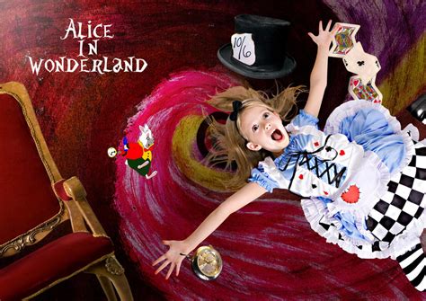 Alice Falling Down The Rabbit Hole By Meganjarman20 On Deviantart