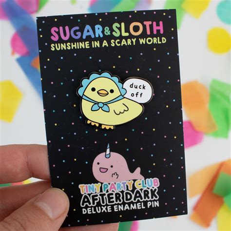 Super Cute Enamel Pins From Sugar And Sloth Sugar And Sloth