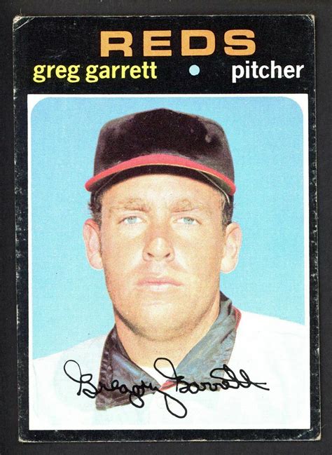 When Topps Had Baseballs Gimmie A Do Over 1971 Greg Garrett