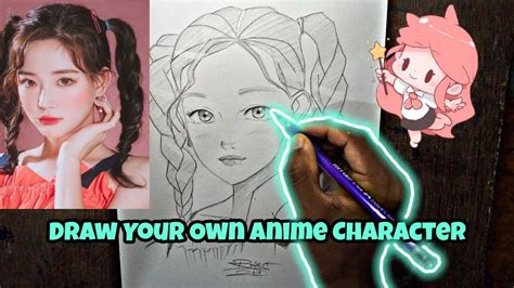 Draw Your Own Anime Character Using Any Pictures Tips Drawing