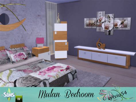 Mulan Bedroom By Sylvia54 At Tsr Sims 4 Updates