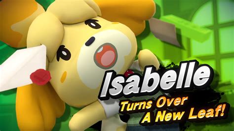 Fileisabelle Turns Over A New Leafpng Smashwiki The Super Smash