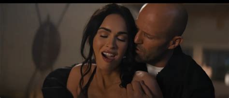 Megan Fox And Jason Statham Heat Things Up In Sultry Expend Bles